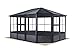 Produktbild Sojag Aluminium Pavillon, Gartenlaube & Wintergarten Charleston // 384x384x281 cm (LxBxH) // Sommer und Winter Solarium