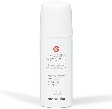 Manduka Yoga Grip Gel - Improves Grip and Reduces Slip, Beginner Support, Easy Clean, Non Stick, Non Toxic, 2oz 57ml