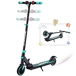 RCB TECH E-Scooter Kinder (8-12-16 Jahre) - Faltbarer Elektroroller für Kinder - Max Reichweite 16 KM - Max. 20 KM/H -250W Motor, Geschenk für Jugendliche