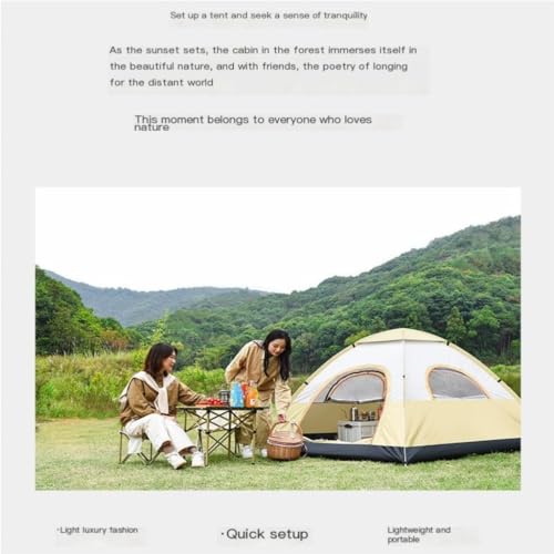 Carpa portátil automática liviana para camping y playa miniatura 5