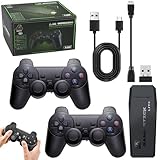 TSZCOO Consola Retro Game Stick 4k,Consola de Videojuegos Retro,Mini Consola inalámbrica USB HD Game Stick TV Consola de...