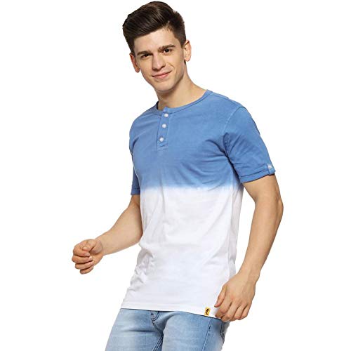 Image of CAHOOT Solid Men Polo Neck Grey, Black T Shirt