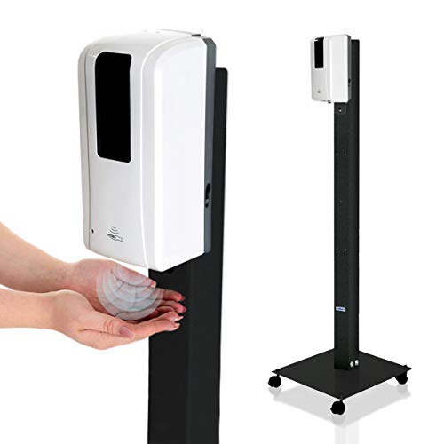 KRIEG Hygienestation mit Sensor I Anthrazit I Kontaktlos...