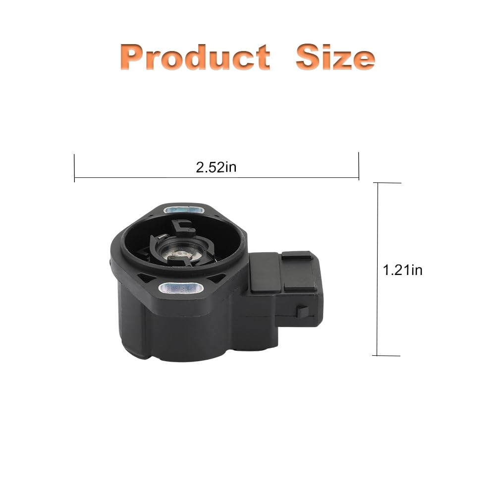 WMPHE Throttle Position Sensor Compatible with Toyota 4Runner Camry Celica Land Cruiser MR2 Pickup Supra 1985-1991 Replacement for 89452-20050 89452-28030 8945220050 8945228030