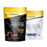 Transformation Chocolate Premium Protein Powder + Super Greens Immune Boosting Combo Pack- Energy, G