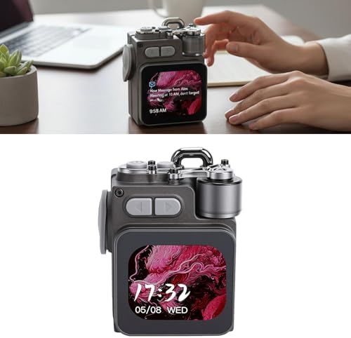 Hamwesh Portable Bluetooth Speaker with LED Touch Screen, 5W - 5