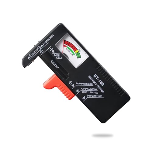 Dlyfull Tester universale per batterie AA AAA C D 9V