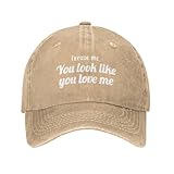 Disculpa, Parece Que Me Amas Mujer Hombre Sombrero Protección UV Gorra De Béisbol Protección Solar Gorra Trucker para Running Senderismo Golf