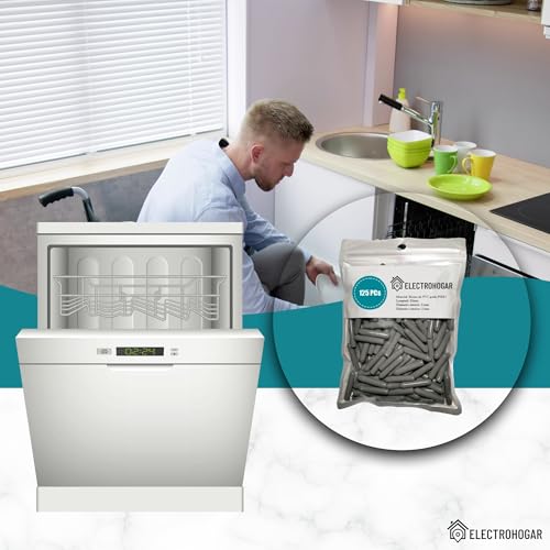 ELECTROHOGAR 125 Nakładki Ochronne do Zmywarek, Szare