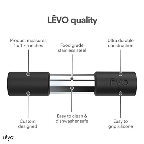 LĒVO Herb Press - Stainless Steel and Silicone Herb Press - Accessory for LĒVO I & LĒVO II - Extract Every Drop of Your LĒVO Herbal Infusions - Image 5