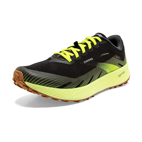 Scarpe da running Brooks Catamount, Scarpe da Corsa Uomo, Black/Nightlife, 44.5 EU
