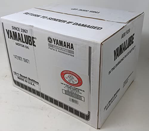 Aceite para motor Yamalube 10W-30, 12 cuartos miniatura 3