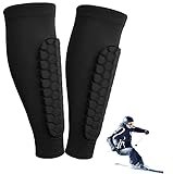 Schienbeinschoner Skifahren, 1 Paar Skiguard Socks, Ski Schienbeinschoner Ski, Atmungsaktiv, Anti-Rutsch-Silikonstreifen & 360° Stabilität, für Heranwachsende & Erwachsene(XL)