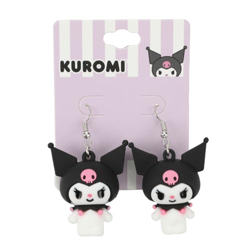 Bioworld Kuromi 3D Rubber Molded Character Earrings4