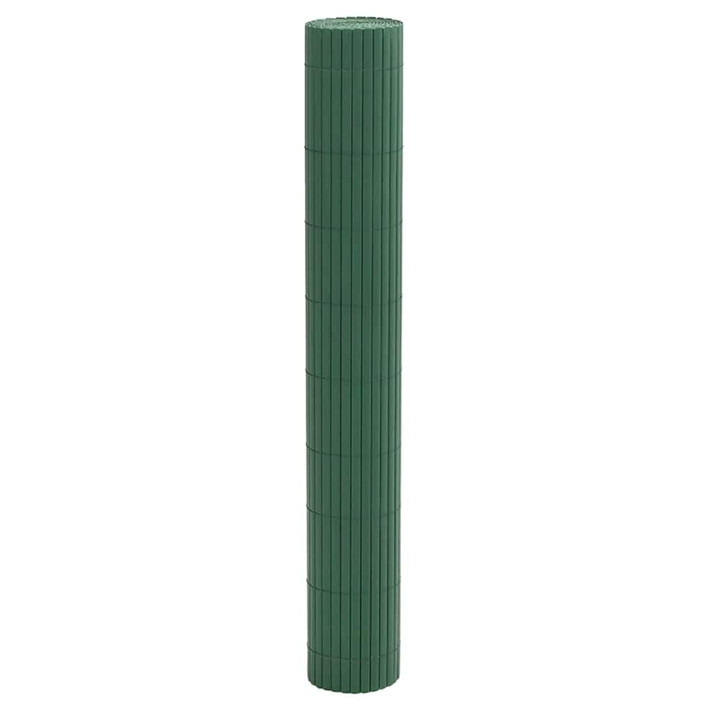 Recinzione da Giardino Bifacciale Verde 1,8x3 m in PVC,Articoli di ferramenta,Barriere e recinzioni,Pannelli per recinzioni-42002619