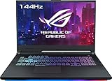 Asus ROG Strix G731GW-EV061 - Portátil Gaming de 17,3" FullHD (Intel Core i7-9750H, 16GB RAM, 512GB SSD, GeForce RTX2070-8GB, Sin Sistema Operativo) Negro - Teclado QWERTY Español