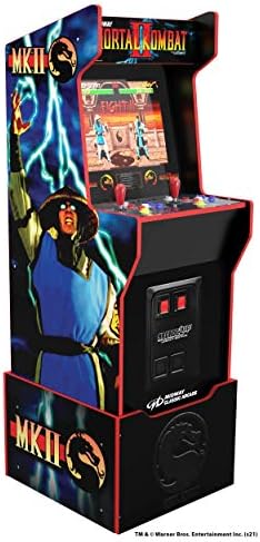 Arcade1UP MIDWAY LEGACY 12 GAMES ARCADE MACHINE WITH RISER