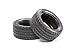 Tamiya 53254 M Chassis 60D Super Grip Radial Tyres (2pcs) - RC Car Spares
