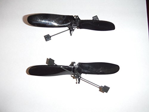 Simport RC Two (2) Replacement Main Rotors for Mini Infrared Remote Control Electric Helicopters