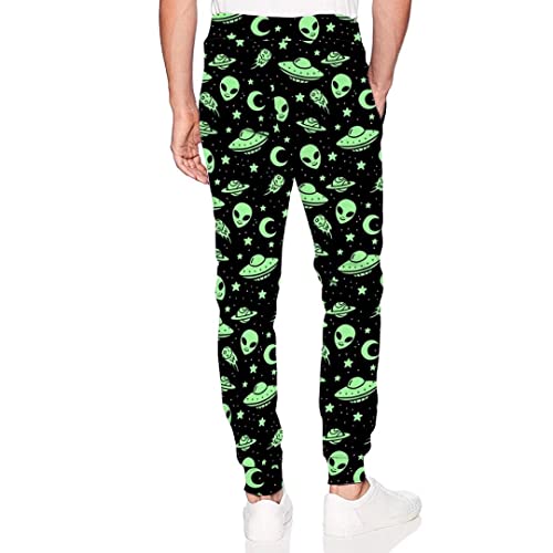 Firuacx 3D Novelty Print Sweatpants for Men, Funny Joggers Pants Men's Casual Drawstring Athletic Loose-fit Pant Father's Day2