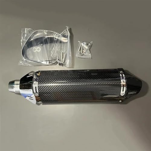 Silencieux moto échappement carbone pour vos trajets en PCX125 ou NMAX155