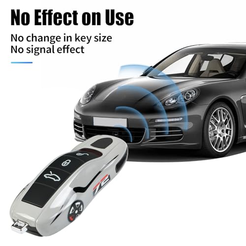 Coque clé grise n72 style classique Porsche Panamera Cayenne