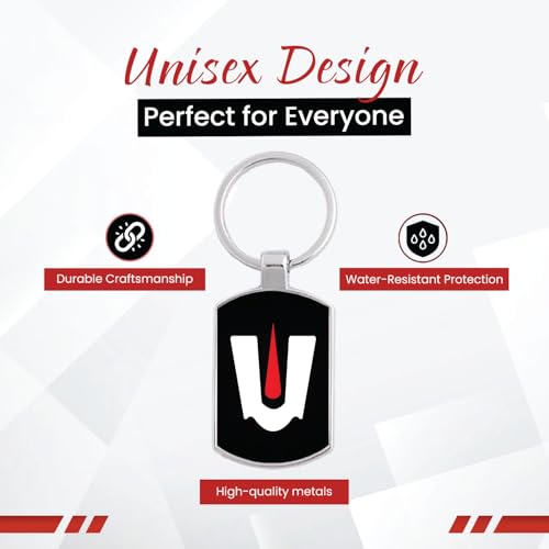 Image of Stylish Metal Keychains with Permanent Glossy Print - Inspirational Quotes & Spiritual Designs - Perfect Key chains for loved ones, Personal Use, Gifts & Return Gifts