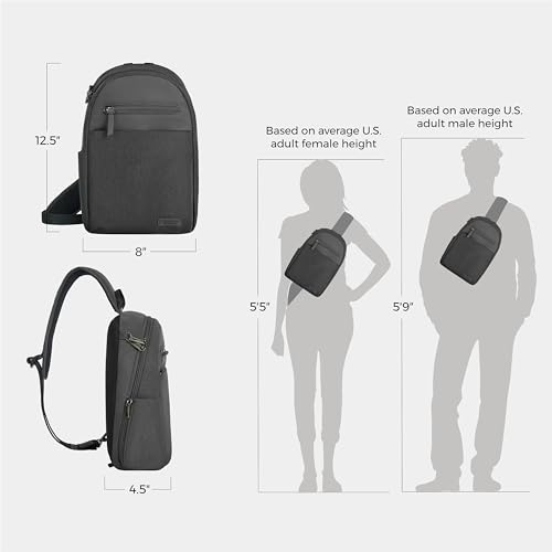 Image of Travelon Anti-Theft Metro Sling with RFID blocking pouch