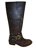 Material: Leder Buffalo Damen Stiefel Leder 8831-373 dunkelgrau Größe 38