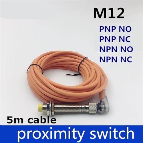 Sensor inductivo para evitar fallos de lectura con conector M12 angular 4
