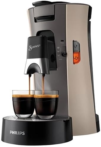 PHILIPS SENSEO Select cafetière à dosette, 2 tasses, Nougat - 7