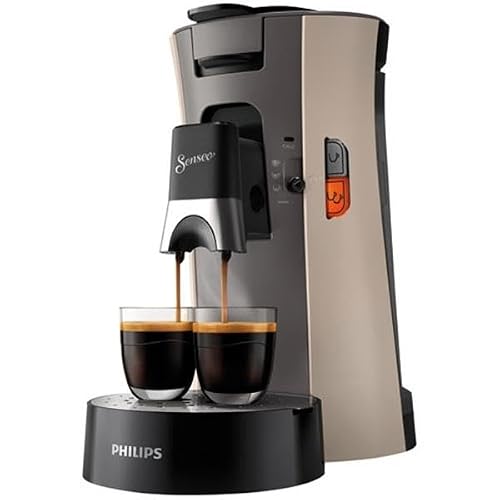 Philips CSA240/31 SENSEO Select Eco Coffee Pod Machine with Intensity Plus and Cream Plus Functions - 100 ml, Nougat - Image 7