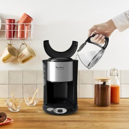 MOULINEX Cafetière filtre 15 tasses programmable & Inox Subito FG362810 - vue 3