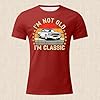 Men's Short Sleeve Summer T-Shirt Lightweight Casual Shirt Urban Tops Outdoor Comfortable Streetwear T-Shirt Leisure Sports Shirt Men's T-Shirt, Brick Red, XL #2