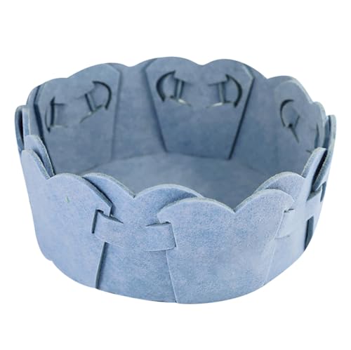 Acessórios para cama de animal de estimação, ninho de feltro, ninho lavável, removível, cama de gato