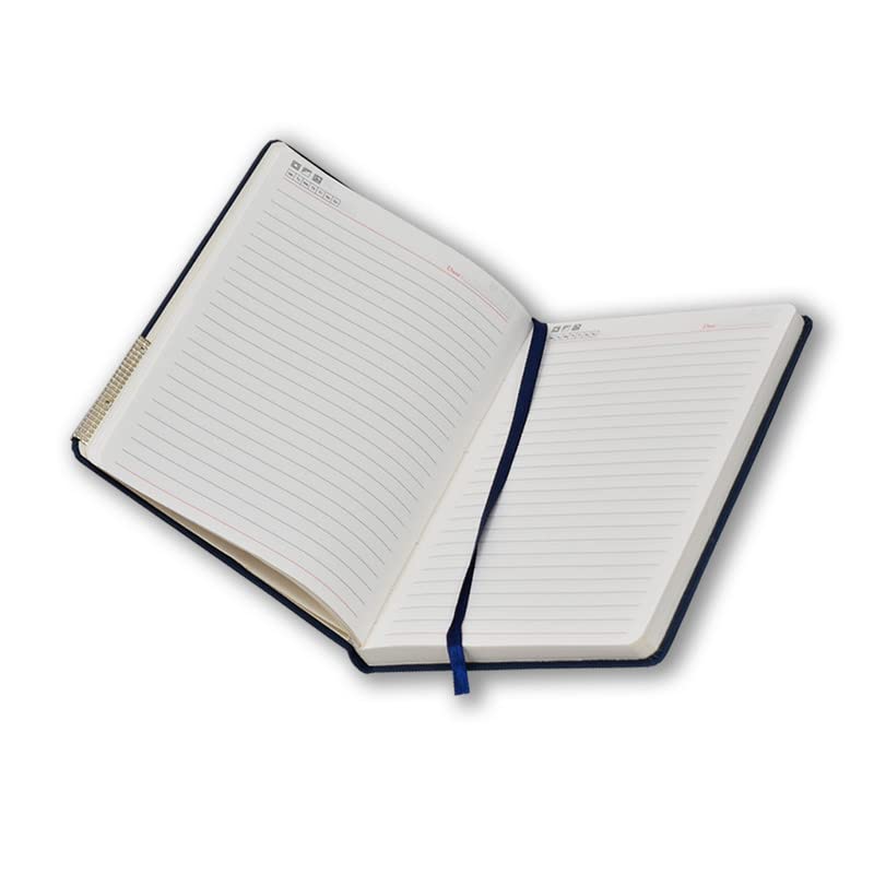 Image of COI Blue A5 Faux Leather Executive Organizer Diary /Planner (Set of 5)