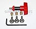 Harley-Davidson Batwing Windshield/Fairing Replacement Brass Insert & S.S. Screws Repair Kit - HDsmallPARTS #HDS-3BI3SS-T2