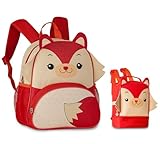 MOCHILA E LANCHEIRA ESCOLAR INFANTIL FEMININA BICHINHOS CLIO PETS (Laranja)