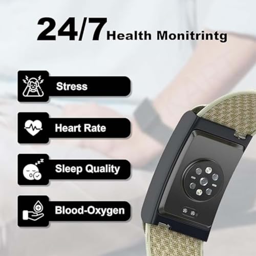 Image of Soft Nylon Sport Strap Breathable, Durable Strap Compatible For Amazfit Helio Strap