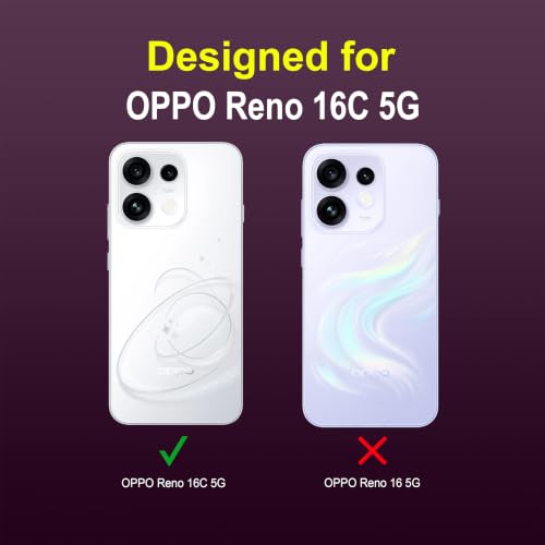 Image of Zapcase Back Case Cover for Oppo Reno 16C 5G | Compatible for Oppo Reno 16C 5G Back Cover | Liquid Silicon Magic Case with Camera Protection | Lavender