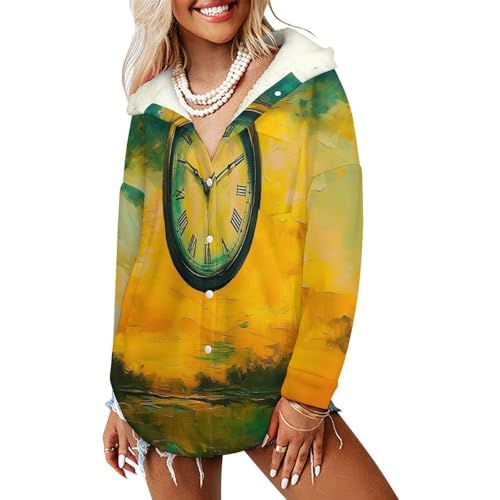 Sweat à capuche manches longues super doux avec isolation thermique sherpa
