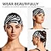 Boys Girls Sports Sweat Band, Multipurpose Long Head Ribbon for Sports Workout Spa, Fashion Zebra Stripe Art Headdress Hand Decor