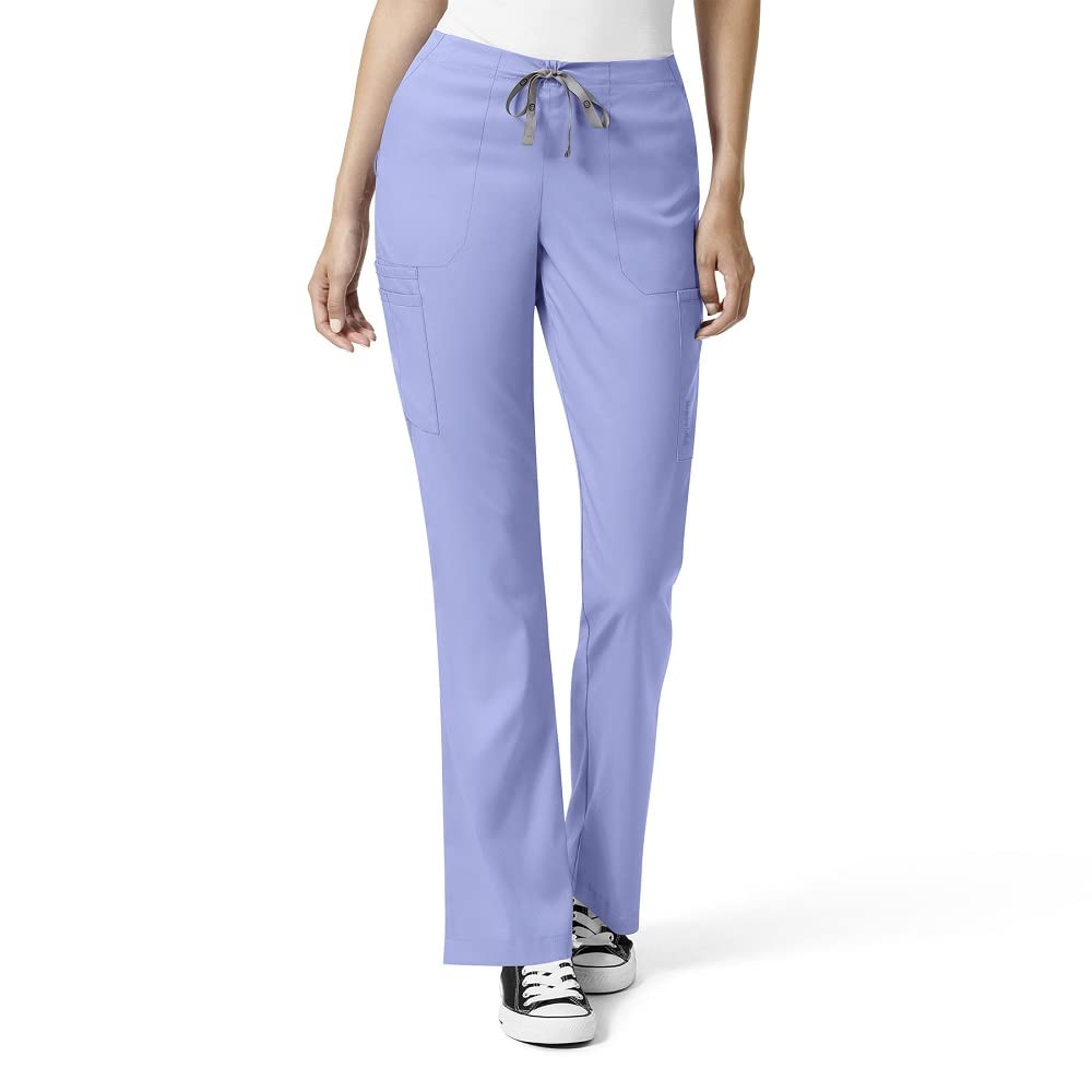 WonderWink Women's Moderate Flare Leg Cargo Pant