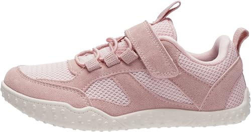 Image of WHITIN Little /Big Kid Wide Retro Barefoot Sneakers WK102 | Back to School, Toe Freedom, Zero Drop Flexible Sole, From Daily Walking to Adventure Sports