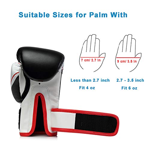 Ifkoo 4Oz 6Oz Kids Boxing Gloves, Toddler Boxing Gloves, Training Gloves For Children, Suit For Kickboxing, Muay Thai, Child Punching Bag Sparring Training, Age 3 To 13 Year #TOP5