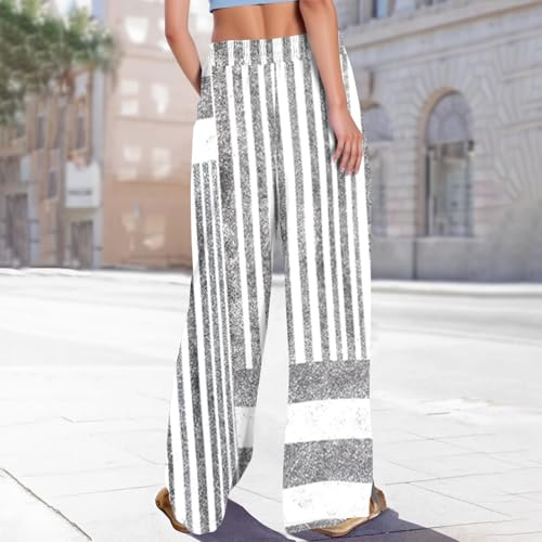 Wide Leg Pants Woman Petite Wide Leg Trousers Boho Lounge Summer Pants Beach Vacation High Waisted Palazzo2