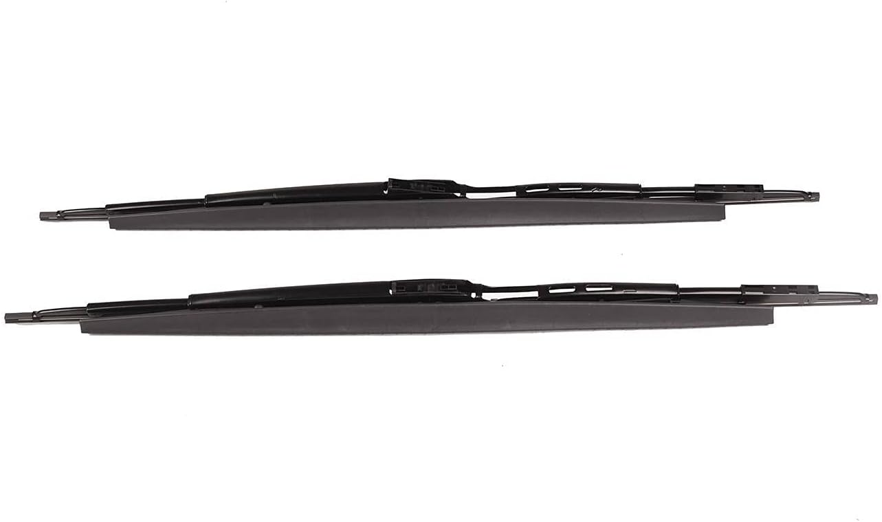 Front windshield wiper blades are suitable for BMW (750Li 750i 2006-2009) (760Li 2003-2008) (Alpina B7 2007 2008) (760i 2004-2006) (745Li 745i 2002-2005) 2 pieces