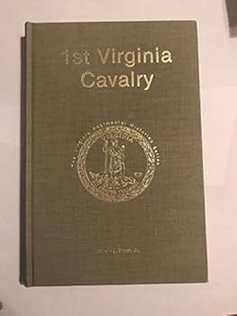 Hardcover First Virginia Calvary (Virginia Regimental Histories) Book