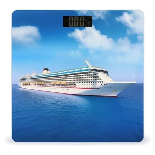 Báscula digital de baño con vidrio templado 400 lb FodPand miniatura 1