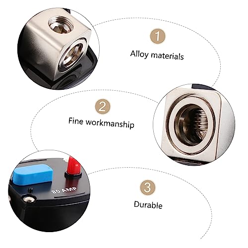 Disyuntor de 80a con resistencia a altas temperaturas para motor 2